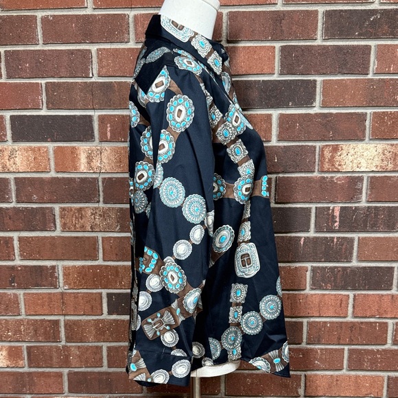 Lauren Ralph Lauren Belting Print Shirt - Picture 6 of 12